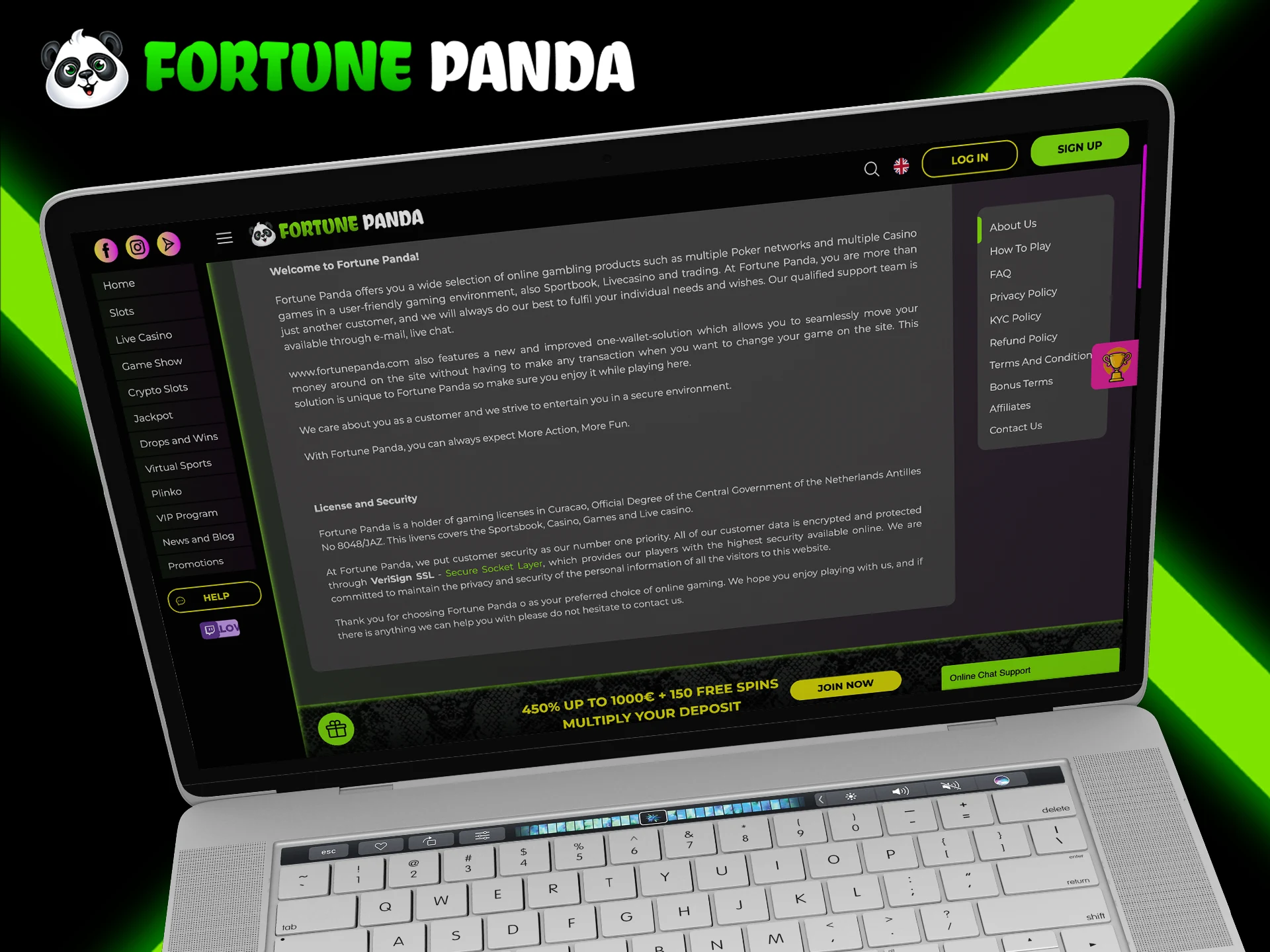 Learn about licensing and security at Fortune Panda.