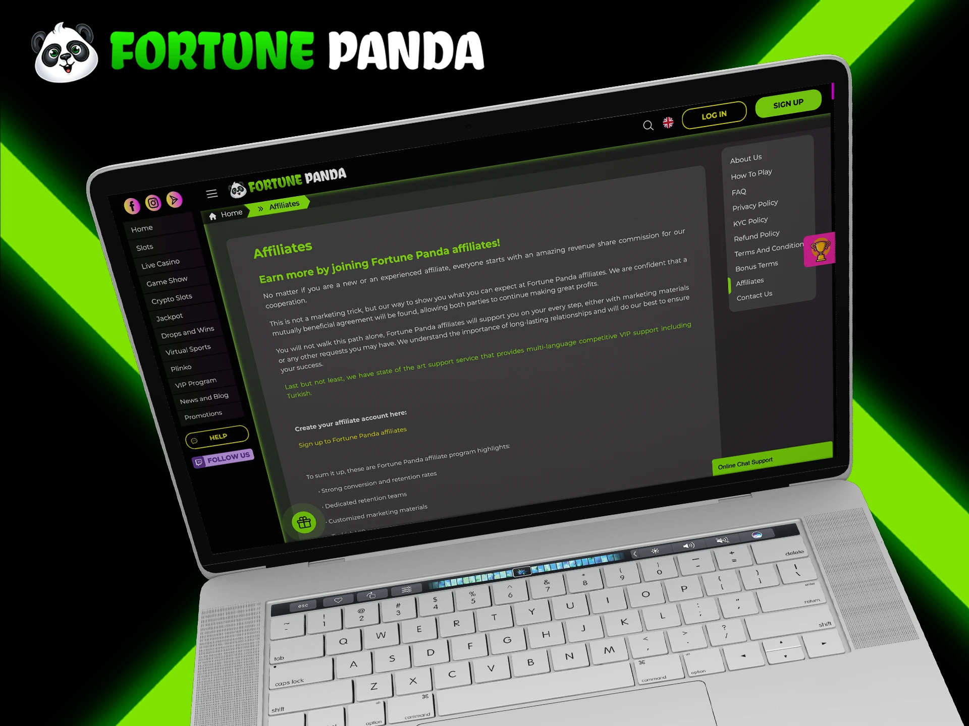 Check out how to join the Fortune Panda affiliate program.